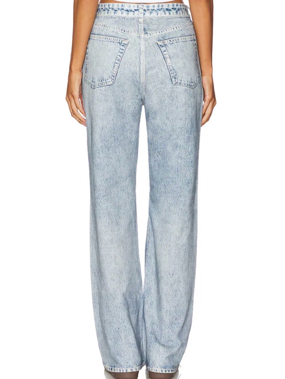 Rag and Bone Miramar Shea Full Relaxed in Riverly Sweatpant Jeans - Picture 3 of 9